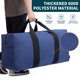 thumbnail image 4 of Bolsa de viaje Vorspack extra grande de 100 litros, color azul, 4 of 7