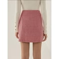 thumbnail image 5 of Solid Mini Slit Skirt, 5 of 6