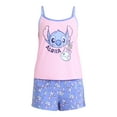 thumbnail image 3 of Disney Stitch Women's Tank Top and Shorts Pajama Set, 2-Piece, Sizes XS-3X, 3 of 3