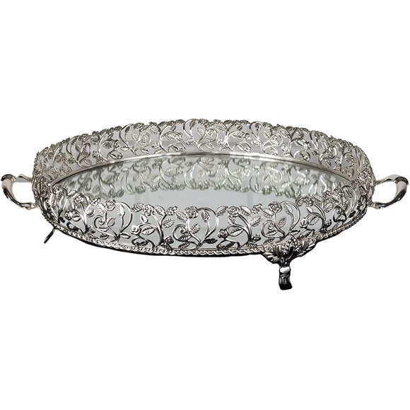 Mirrored Vanity Trays