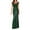 Green, variant on ICHUANYI New Trending Womens Casual V Neck Solid Coloor Camis Dress Fashion Cloth 2024