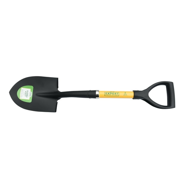Expert Gardener Fiberglass DHandle Utility Shovel with Straight Resin