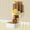 Yellow, variant on Pet Dog Cat Hanging Automatic Feeders, Auto Gravity Pet Feeder No Drip Water Set, Cage Pet Feeding Bowls Dispenser for Cats Dogs Puppy, Rabbit (Yellow)