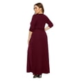 thumbnail image 3 of Maxi Vestido Largo De Fiesta Elegante Dama Sexi Talla Extra DaraBaby  Vest031, 3 of 7