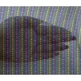 thumbnail image 4 of oneOone Viscose Chiffon Fabric Geometric Sign|Triangle & Stripe Block Print Fabric By Yard 42 Inch Wide, 4 of 4