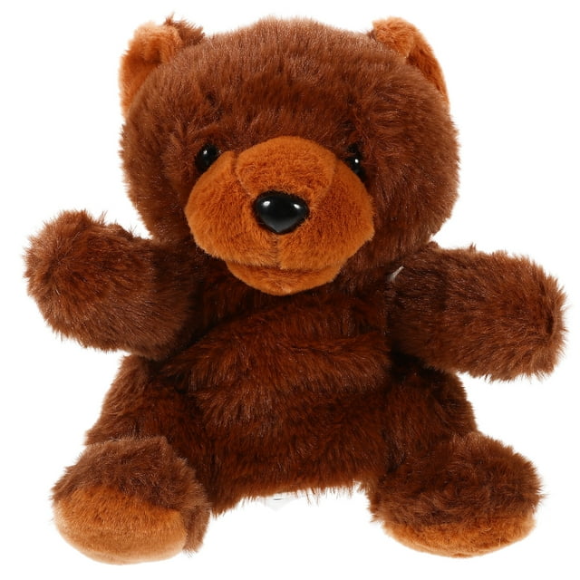 Miangastore Marionnette Interactive Jouet Animal Ours Marionnette Jouet Animal de Dessin Animé