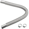 thumbnail image 4 of 1 inch Stainless Steel Exhaust Pipe Parking Air Heater Fuel Tank Diesel Gas Vent Hose Length 120CM, 4 of 6
