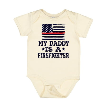 

Inktastic Fireman Daddy is a Firefighter Gift Baby Boy or Baby Girl Bodysuit