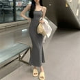 thumbnail image 6 of Aloohaidyvio Bodycon Dresses for Women,Women's Maxi Bodycon Dress Sexy Spaghetti Strap Sleeveless Tight Slip Long Dresses, 6 of 6