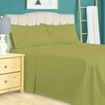 thumbnail image 2 of 300-Thread Count Cotton Solid Deep Pocket Bedding Sheets & Pillowcases , Sage, California King , 4 Piece By Impressions, 2 of 4