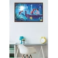 thumbnail image 2 of Disney The Little Mermaid - Ariel - Kiss The Girl Wall Poster, 22.375" x 34", Framed, 2 of 2