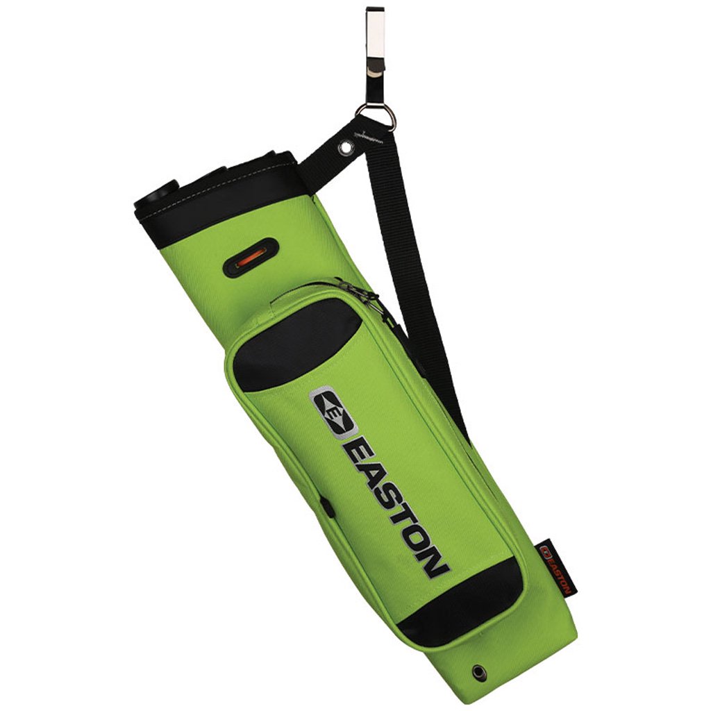 Easton 831427 Flipside Green/Black 3-Tube Archery Hip Quiver