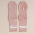 thumbnail image 6 of HBFAGFB Socks for Women 4 Pairs Mid Tube Socks Non Slip Daily Wear Comfortable Breathable Pink One Size, 6 of 8