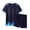 Navy, variant on Ulanda Boys Soccer Jersey for Kid School Practice Training Unform Game Football Soccer Jersey Knit Set 2PCS Shirt and Shorts (Navy, 11-12 Years)