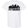 thumbnail image 3 of Inktastic Pittsburgh Skyline Grunge T-Shirt, 3 of 5