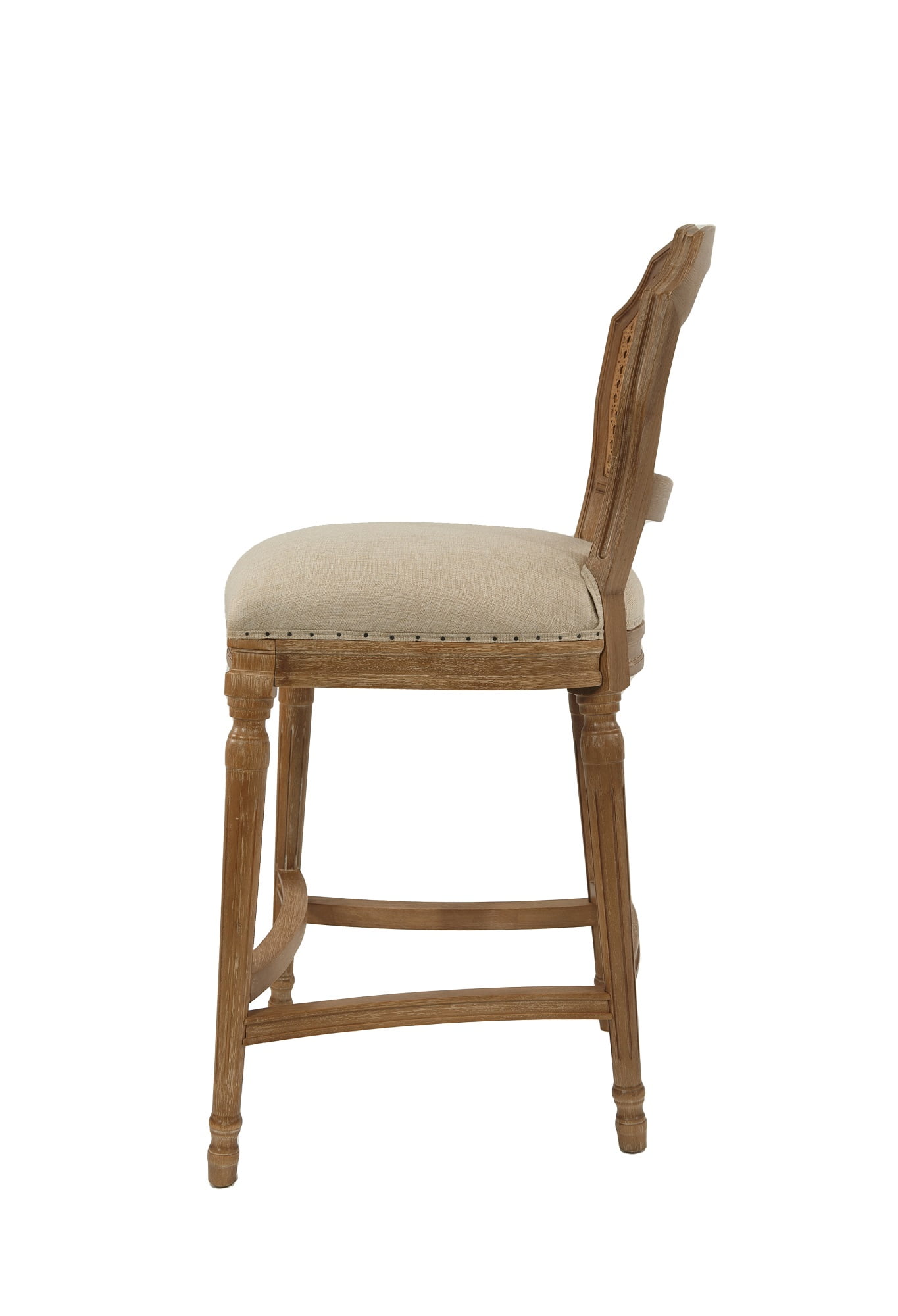 Boraam Wilbrandt Counter Height Wood Kitchen Bar Stool -  Natural Finish