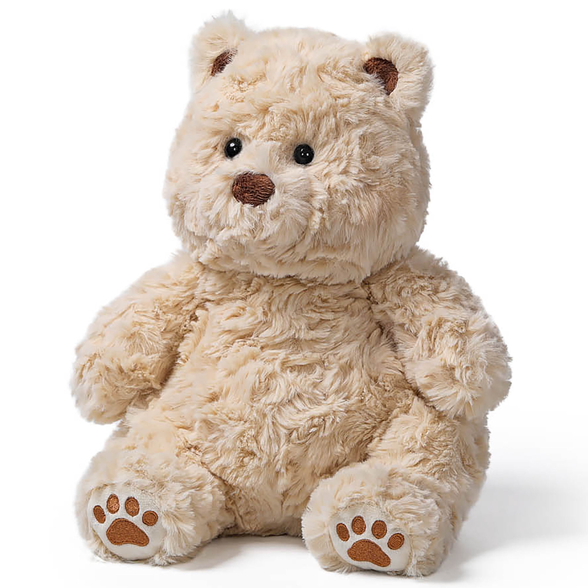 McHugs: Forest Series - Raffles Bear - 9.8" Light Brown Stuffed Animal Plush, Soft Weighted Cuddle Toy, Cozy Comfort Play Companion, Baby-Toddler-Kids