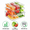 Storage Bins with Lids, variant on 6 Pack Large Clear Plastic Storage Bins with Handles, Stackable Multi-Purpose Organizer for Pantry, Kitchen, Refrigerator and Closet Organization