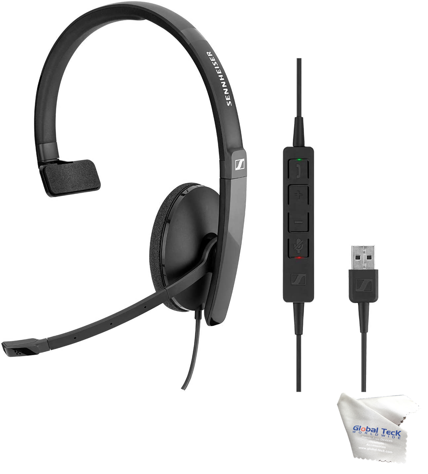 Sennheiser Culture Plus SC 75 USB CTRL Binaural Headset 507087 NEW