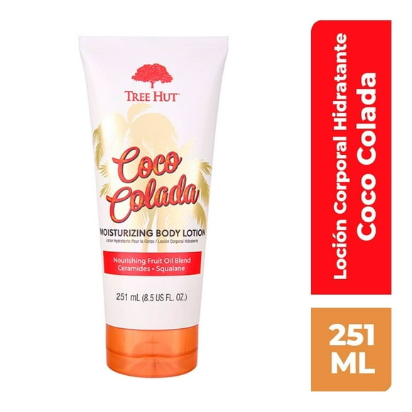 Crema corporal Tree Hut Body coco colada 251 ml