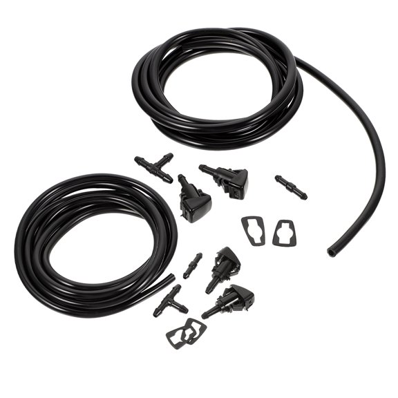 2pcs Windshield Wiper Fluid Hose for Automotive Cleaning Washer Tubing