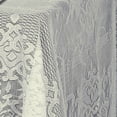thumbnail image 5 of Efavormart 60"x126" Ivory Floral Lace Tablecloths For Banquet Party Wedding Event Home Decoration, 5 of 7