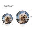 thumbnail image 2 of Dog Cute Wall Clocks Battery Operated 9.5 Inch Round Clock Acrylic Silent Non-Ticking Bedroom Living Room Decorative Clocks, 2 of 10