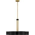 thumbnail image 3 of BSM5028MBK Quoizel Lighting Balsam - 6 Light Chandelier In Contemporary Style-20.5 Inches Tall and 28 Inches Wide-Matte Black Finish    -Traditional, 3 of 9