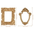 thumbnail image 2 of 4 Pcs Accessoires de Cadre Photo Cadres Décoratifs en Résine Cadres Rétro, 2 of 4