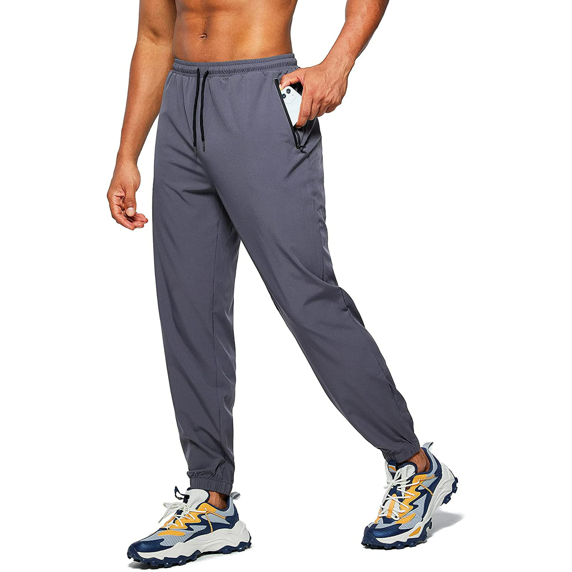 Reebok tapered Medium athletic blue jogger mens navy pants size 5 ...