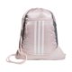 thumbnail image 1 of Bolsa de gimnasio adidas Alliance Sackpack 12 L, color rosa arenoso y blanco, 1 of 6