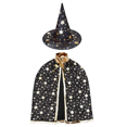 thumbnail image 1 of Capa de bruja del cabo del mago con sombrero, accesorios de disfraces de Halloween para fiestas infantiles Zhivalor OTTO-LD-221156-1, 1 of 6