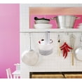 thumbnail image 4 of Cesta de almacenamiento organizadora para colgar en la pared con ganchos de pared gratuitos, pequeñas cestas de cuerda de algodón para guardería de bebé y decoración del hogar, juego de 2, 4 of 6