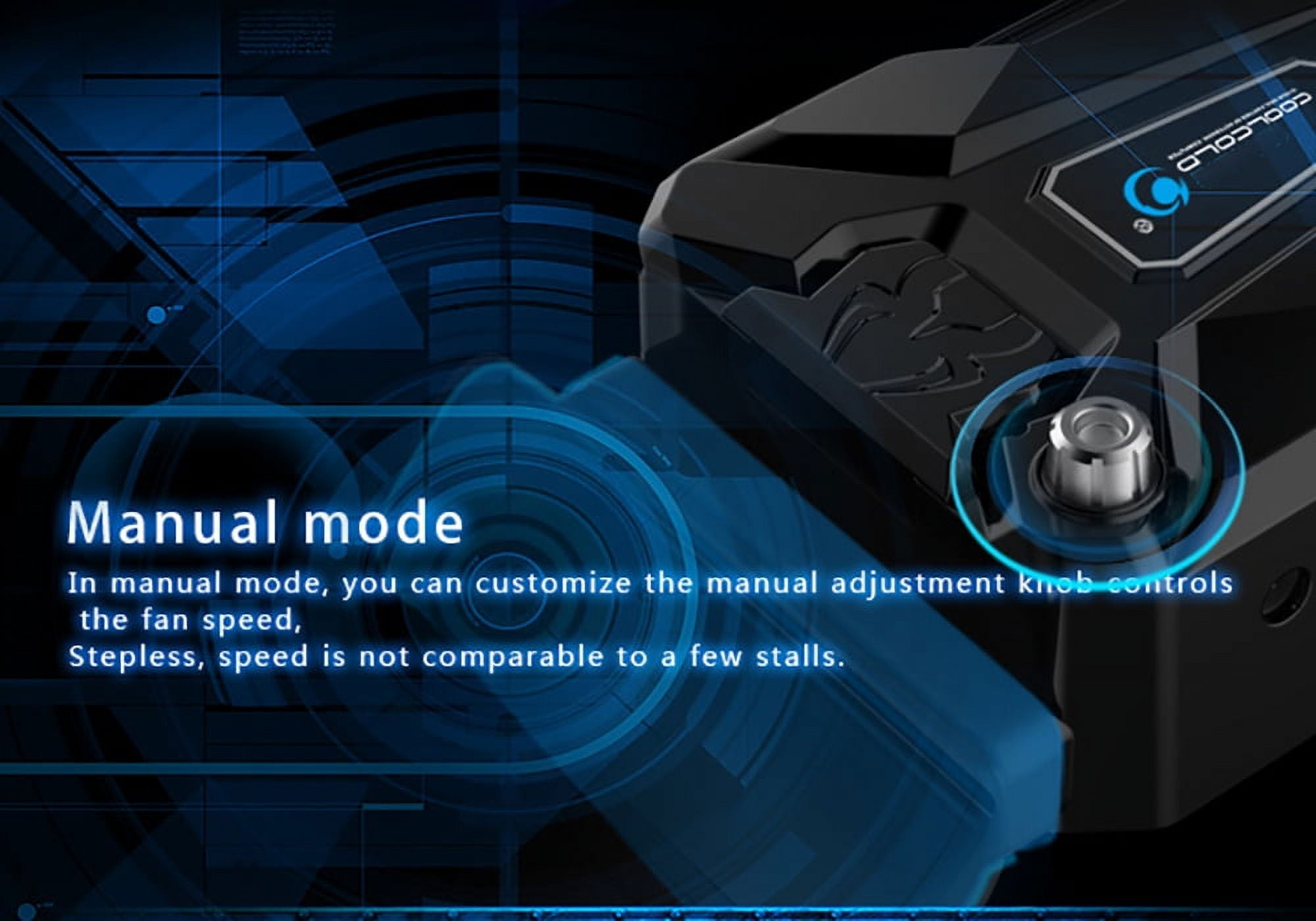COOLCOLD K27 Portable Notebook Laptop Cooler USB Air Extracting Cooling Vacuum Fan Radiator