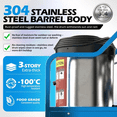 thumbnail image 2 of MachPro H4000 Industrial Hot Water Pressure Washer – 4060 PSI, 212°F Diesel High-Temp Cleaner with Briggs & Stratton Engine & Italian AR Pump – 304 Stainless Steel Body for Grease & Oil Removal, 2 of 6