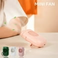 thumbnail image 3 of Luxtrada Portable Rechargeable Fan Mini Waist Hanging Neck Desktop Outdoor Handheld Fan Desktop Fan USB Silent W/ Battery, 3 of 12