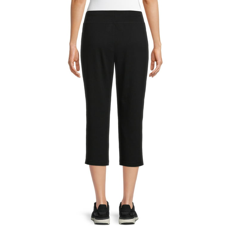 Athletic Works Women's Core Knit Capri With Front Pockets 