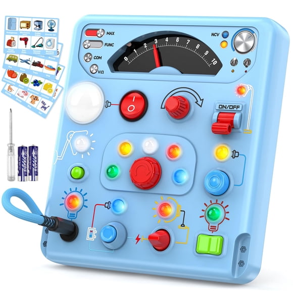 Tablero sensorial Montessori Tozuoup con 13 luces LED