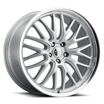 VOXX Masi Rim 18X8 5X115 Offset 20 Silver Mirror Mach Lip (Quantity of 1)