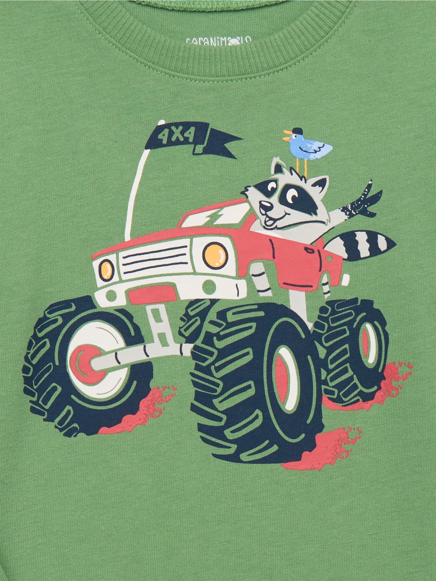 Garanimals Toddler Boys Graphic Tee with Long Sleeves, Sizes 18M-5T