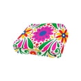thumbnail image 2 of Cobija Manta Frazada Diseño de Flores Méxicanas Patrias Ultra Suave y Ligera Juana Gallo, 2 of 5