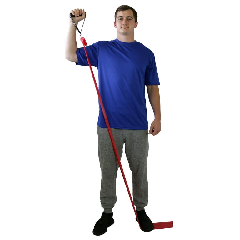 CanDo Exercise Band - Accessory - Handle with D-ring, 1 pair CanDo Exercise Band - Accessory - Handle with D-ring, 1 pair