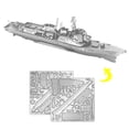 thumbnail image 1 of Handicraft Enthusiasts Burke Class Destroyer DIY Metal Model Kit, Age 16+ & Up, 1 of 2