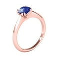 thumbnail image 4 of Aonejewelry 0.90 Carat Sapphire Engagement Ring In 10k Rose Gold, 4 of 4