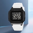 thumbnail image 4 of Reloj Deportivo Digital con Función Luminosa Nocturna, Sumergible 50m, Cronómetro, Alarma, Correa de Silicona, Uso Casual al Aire Libre para Hombres, Mujeres, Jóvenes y Estudiantes, 4 of 9
