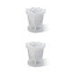 thumbnail image 1 of Cateissary aromática de Navidad, molde de silicona para velas, cubo, molde liso, artesanía de cerámica, decoración de Festival, suministros para Tipo 3 2piezas Cateissary CBP159846, 1 of 5