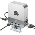 thumbnail image 1 of HUB MULTIPUERTO THANDBLE Mac mini M4 Dock 9 en 1 plateado, 1 of 8