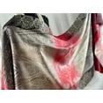 thumbnail image 3 of Red Black Paisley Color Border Scarf Vintage Paisley Border Pashmina Shawl Scarf|SOL24A207, 3 of 5