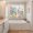 white, variant on Easter Eggs Kitchen Curtains Window Panels, Spring Flowers Eucalyptus Leaves Wooden Grain Insulated Window Treatment Curtain, Grommet Curtains for Bedroom/Living Room/Bathroom, 2 Piece 52"Wx45"L