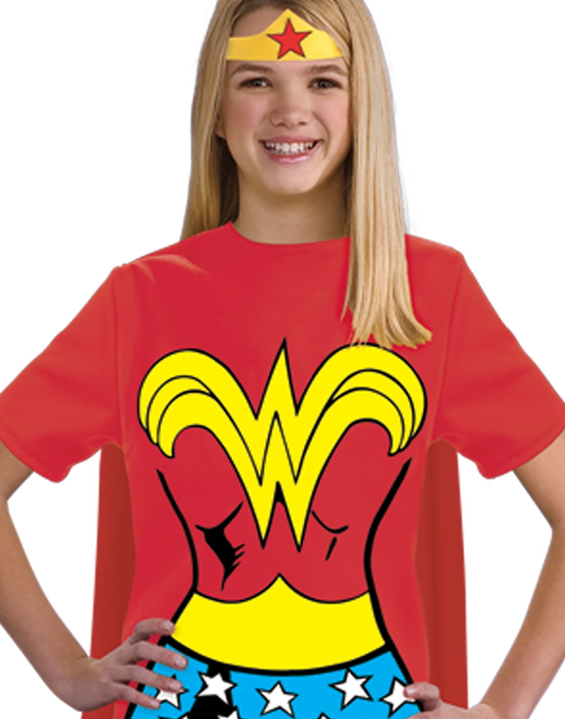 womens wonder woman shirt with cape